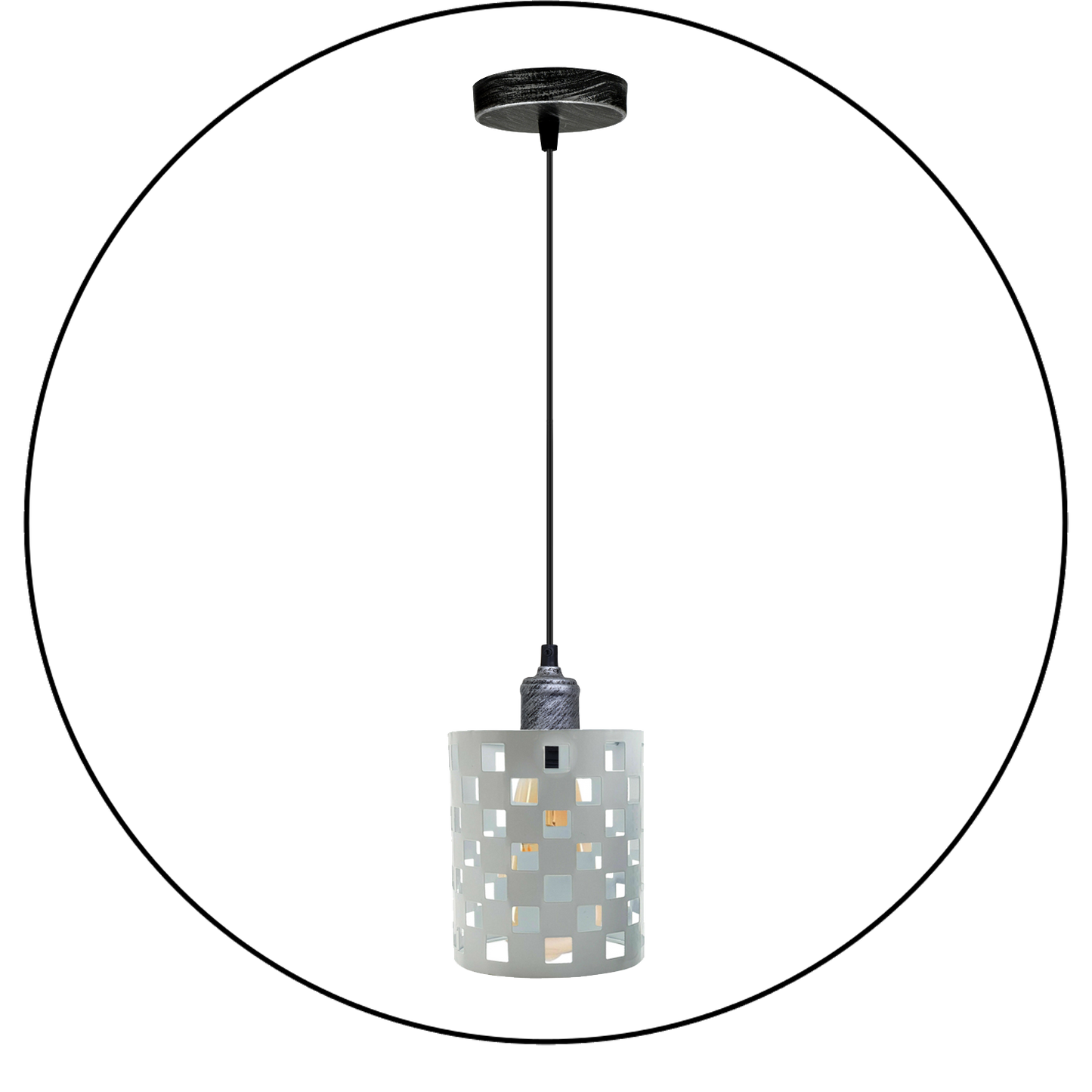 Bathroom Pendant Lighting in Cage style ~3438-4