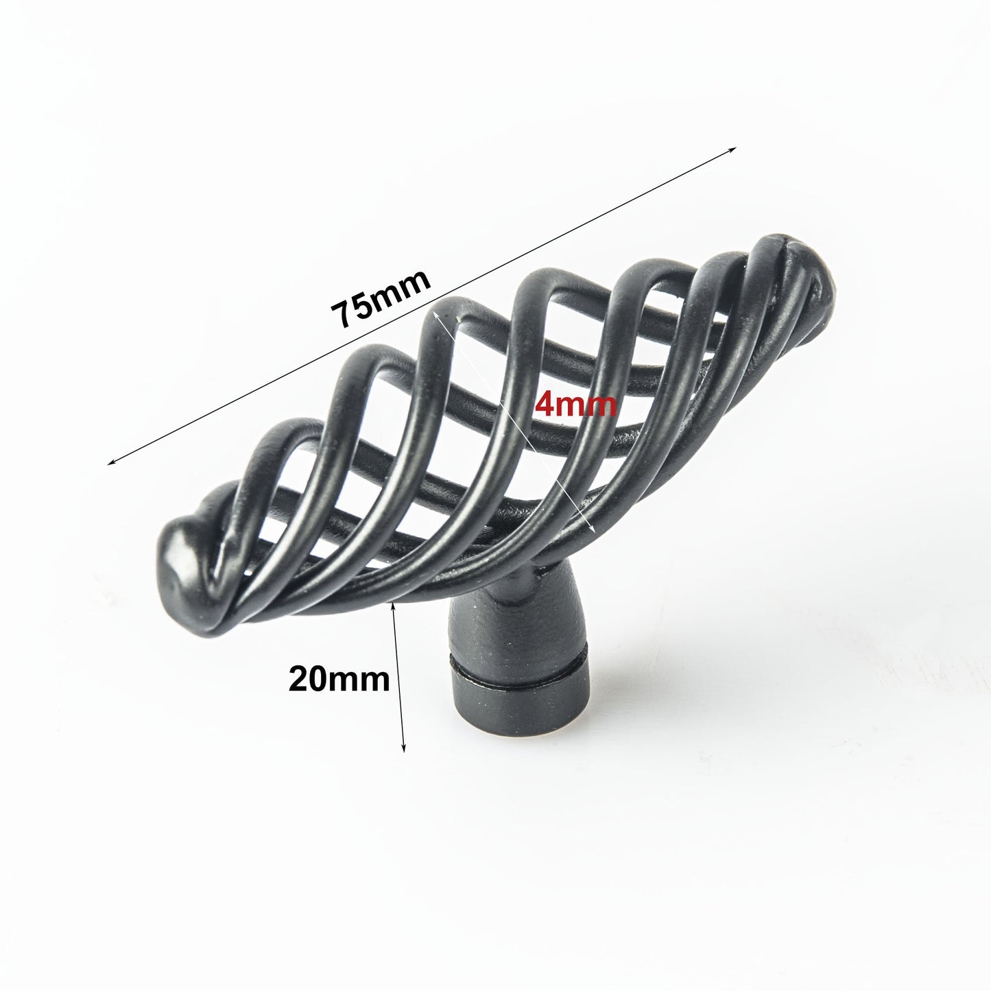 NNEDSZ Iron-nickel alloy Kitchen Door Cabinet Drawer Handle Pulls T bar