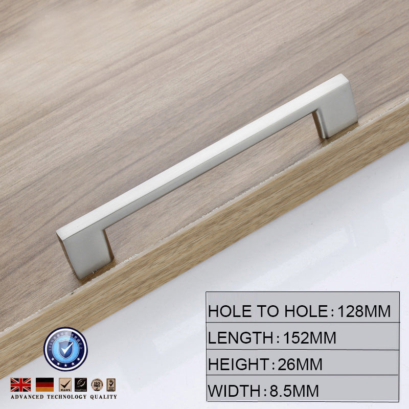 NNEDSZ Brushed Nickel Kitchen Door Cabinet Drawer Handle Pulls 128MM
