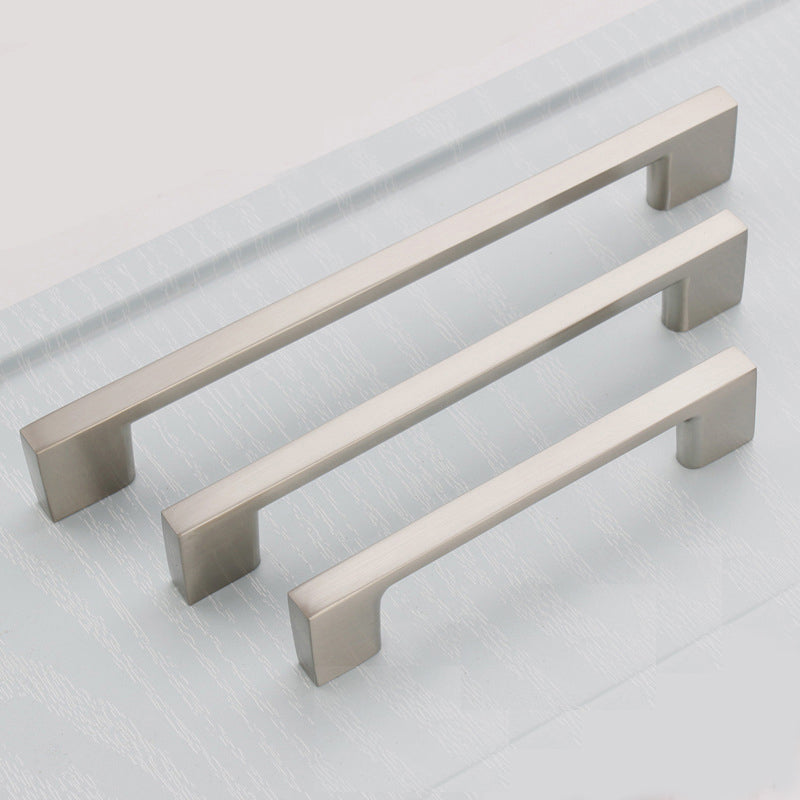 NNEDSZ Brushed Nickel Kitchen Door Cabinet Drawer Handle Pulls 192MM