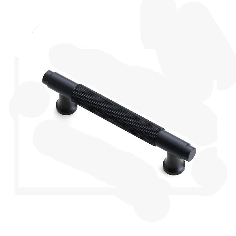 NNEDSZ Black Furniture Door Kitchen Cabinet Handle Handles Pull Pulls Cupboard 96mm