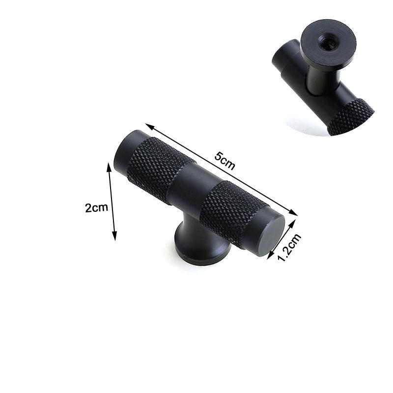 NNEDSZ Black Furniture Door Kitchen Cabinet Handle Handles Pull Pulls Cupboard T Bar