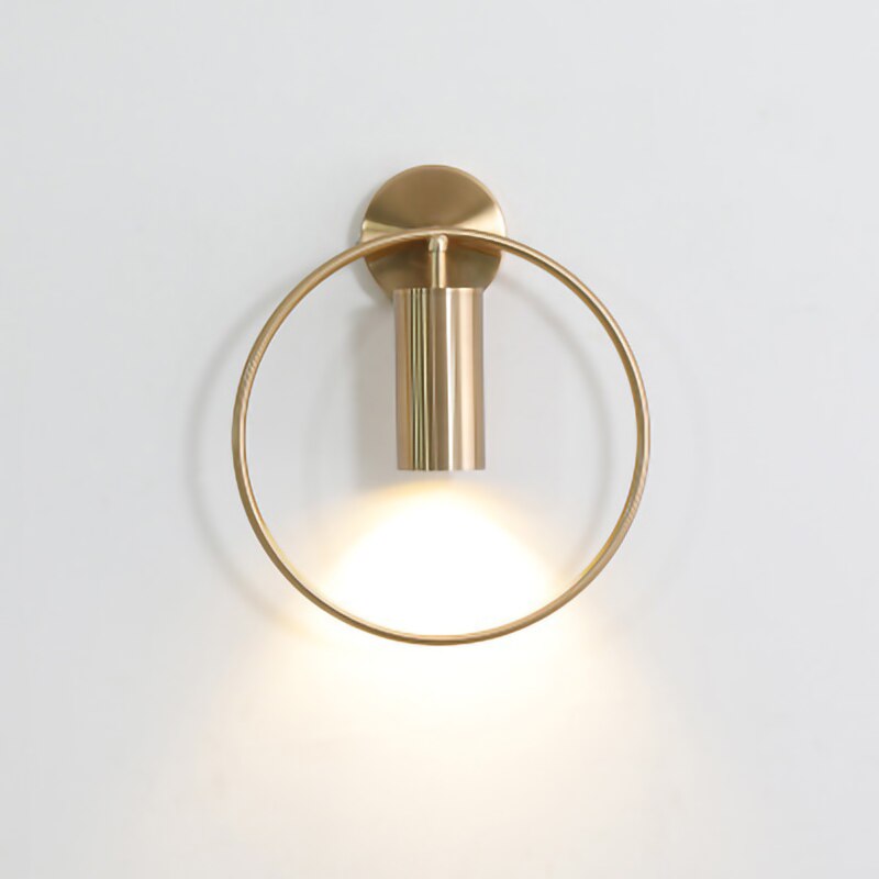 Nordic Minimalism Light luxury GU10 LED wall lamp indoor bedroom bedside living room sconces loft aisle lighting fixture-0